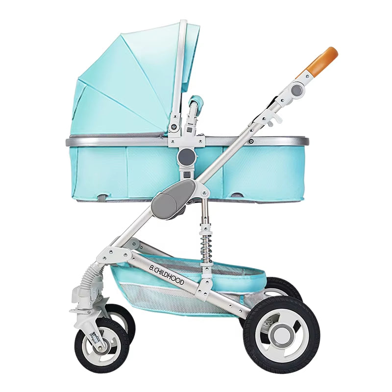 Luxury Baby Stroller High Landview 3 in 1 Baby Stroller Portable Baby Pushchair Baby Pram Baby Comfort for Newborn