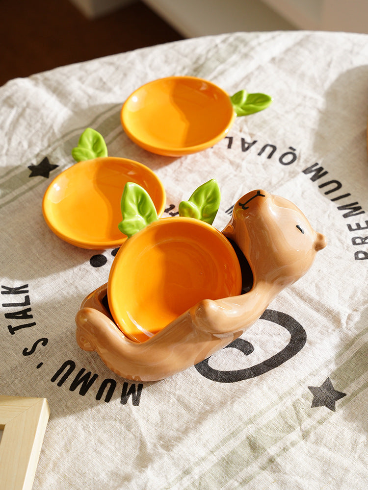 Dish Hot Pot Condiment Sauce Cute Seasoning Dish