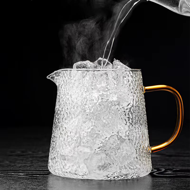 High Quality Heat Resistant Glass Tea Pot Chinese Teaware Kung Fu Tea Set Puer Kettle Coffee Glass Pot Convenient Office Teapot