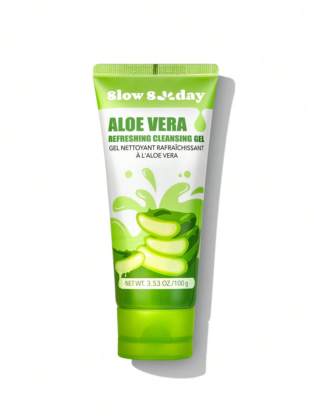 SLOWSUNDAYTM Aloe Vera Exfoliating Gel , Peeling Gel, Facial Cleansing Dead Skin Exfoliating Gel, within 92% Natural Aloe