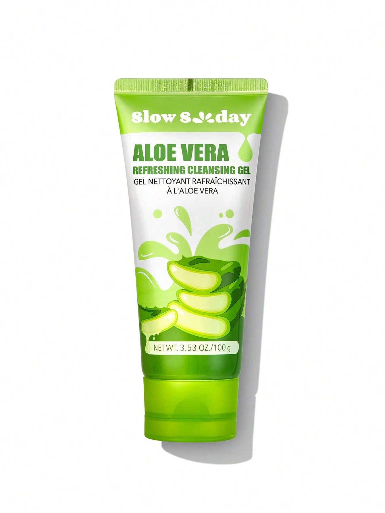SLOWSUNDAYTM Aloe Vera Exfoliating Gel , Peeling Gel, Facial Cleansing Dead Skin Exfoliating Gel, within 92% Natural Aloe