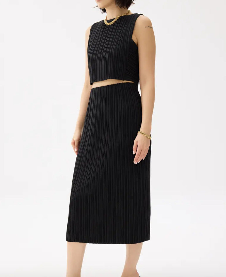 Sleeveless Top Skirt Slim Fit Two-piece Suit