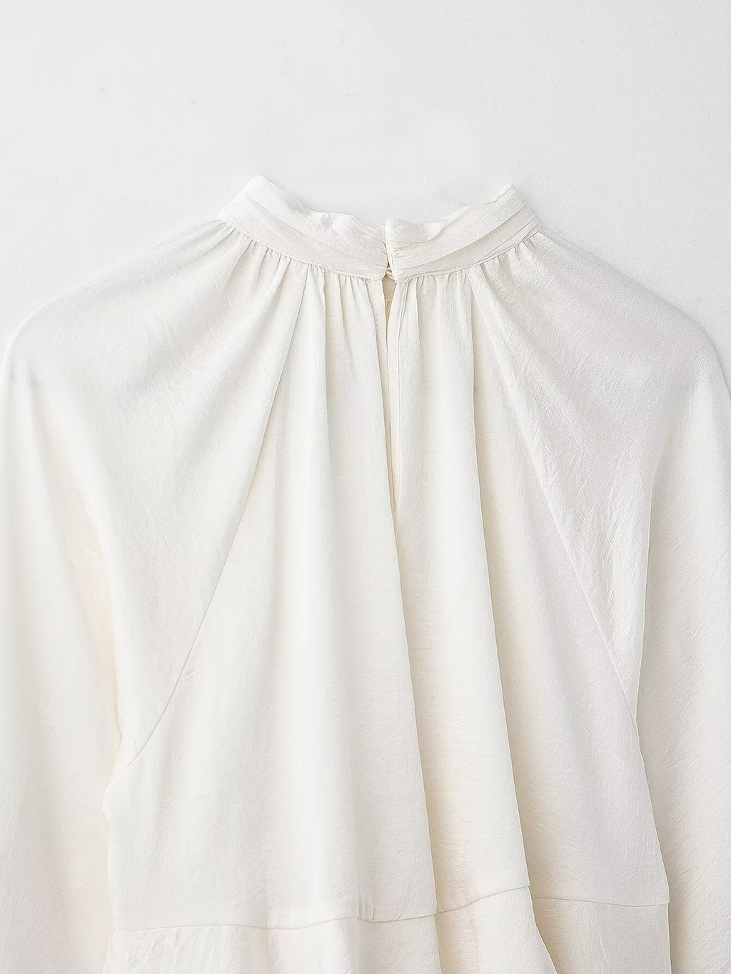 New Women's Classic Fashion Laminated Decoration Shirt