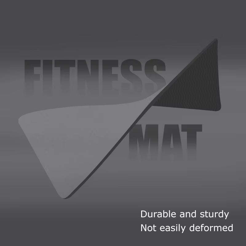 190CM Non Slip Yoga Mat Durable Gym Fitness Mat Tasteless TPE Exercise Mat for Home Stretching Floor Workout Pilates Women & Men