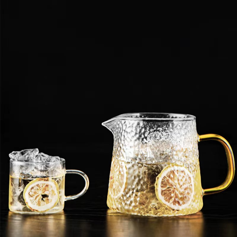 High Quality Heat Resistant Glass Tea Pot Chinese Teaware Kung Fu Tea Set Puer Kettle Coffee Glass Pot Convenient Office Teapot