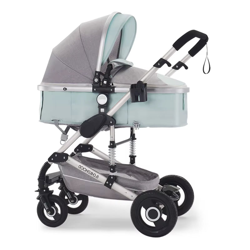 Luxury Baby Stroller High Landview 3 in 1 Baby Stroller Portable Baby Pushchair Baby Pram Baby Comfort for Newborn